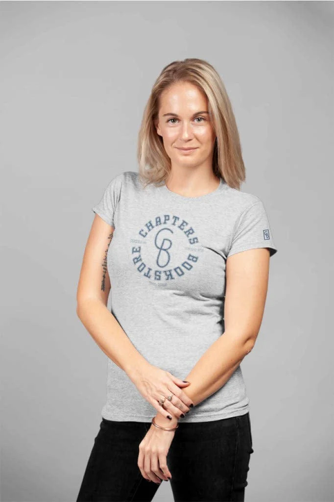 Bookstore Chapters: Chapters Circle Grey T-shirt Size Medium [2024]