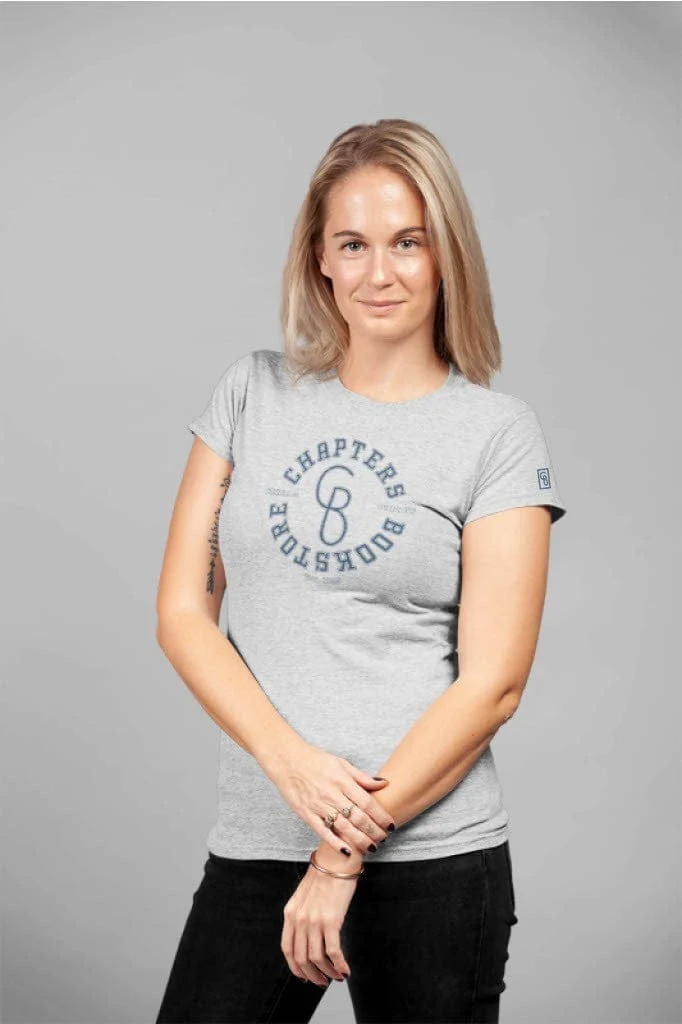 Bookstore Chapters: Chapters Circle Grey T-shirt Size X-large [2024]