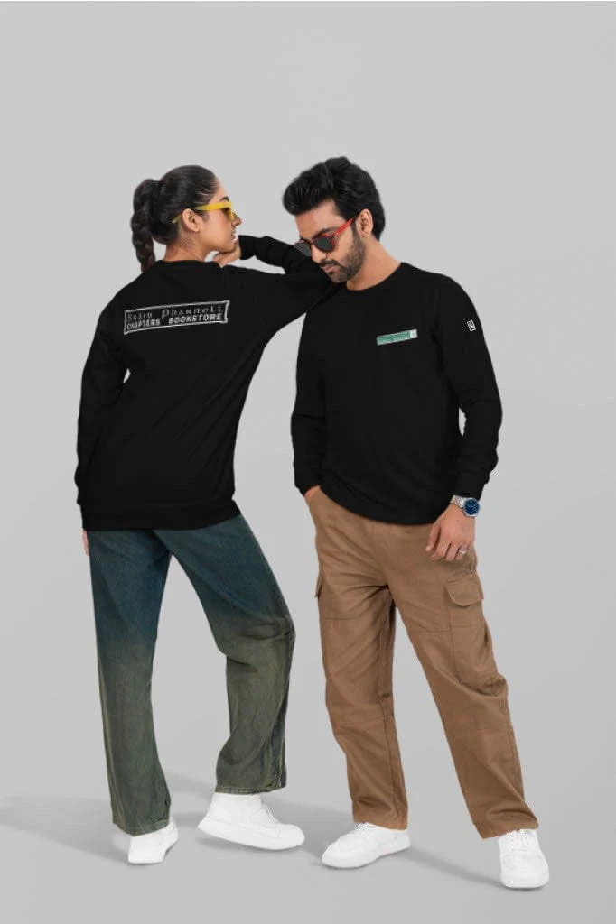 Bookstore Chapters: Chapters Street Sign Black Sweatshirt Size Small [2024]