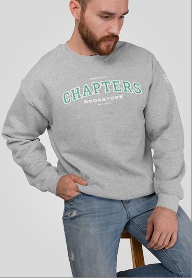 Bookstore Chapters: Chapters Varsity Grey Sweatshirt Size Medium [2024]