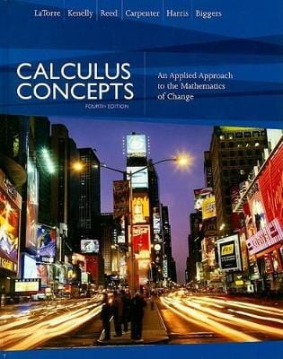 Cynthia R. Harris: Calculus Concepts [2007] hardback