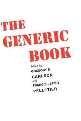 Gregory N. Carlson: The Generic Book [1995] Paperback, (University of Chicago Press)