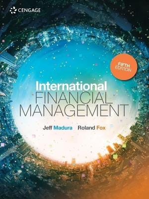 Jeff (Florida Atlantic Universit Madura: International Financial Management [2020] paperback