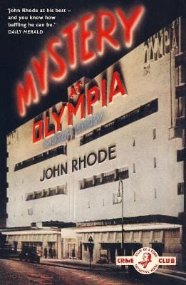 John Rhode: Mystery at Olympia [2018] paperback