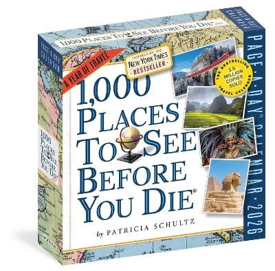 Patricia Schultz: 1,000 Places to See Before You Die Page-A-Day (R) Calendar 2026 [2025]