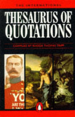 Rhoda Thomas Tripp: International Thesaurus of Quotations [1976] paperback