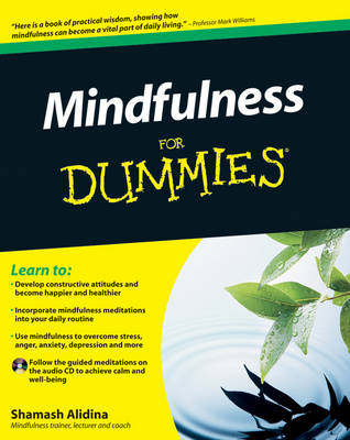Shamash Alidina: Mindfulness For Dummies [2010] paperback
