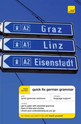 Susan Ashworth-Fielder: Teach Yourself Quick Fix German Grammar Second Edition [2006] paperback