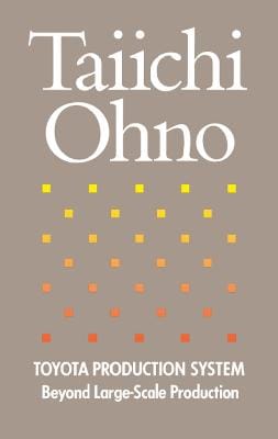 Taiichi Ohno: Toyota Production System [1988] hardback