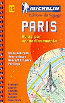 Travel Publications Michelin: Paris Atlas: Par Arrondissements [1999] paperback
