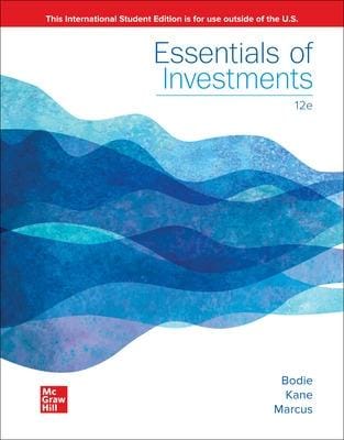 Zvi Bodie: Essentials of Investments ISE [2021] paperback